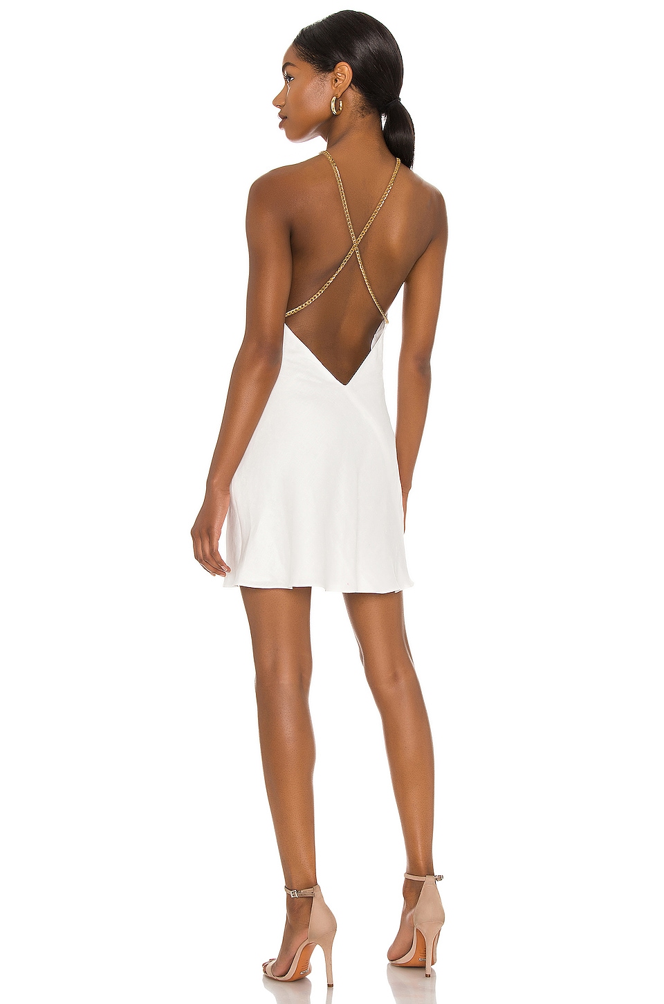 X REVOLVE Claudia X Back Chain Dress - luluinthesky
