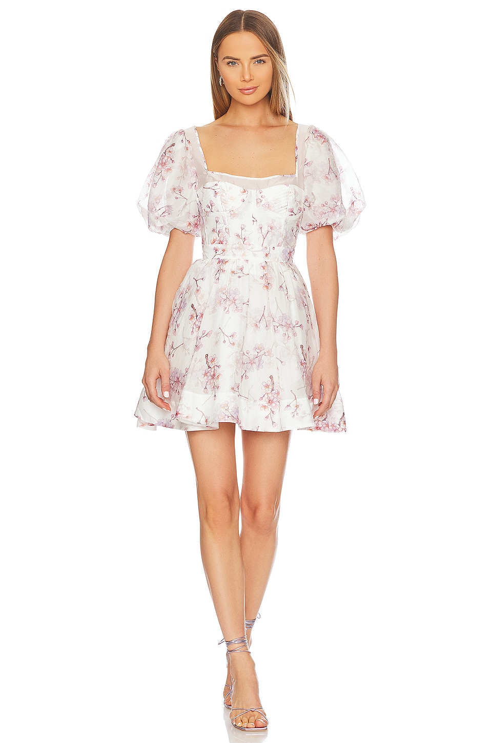 Gracious Floral Mini Dress - luluinthesky