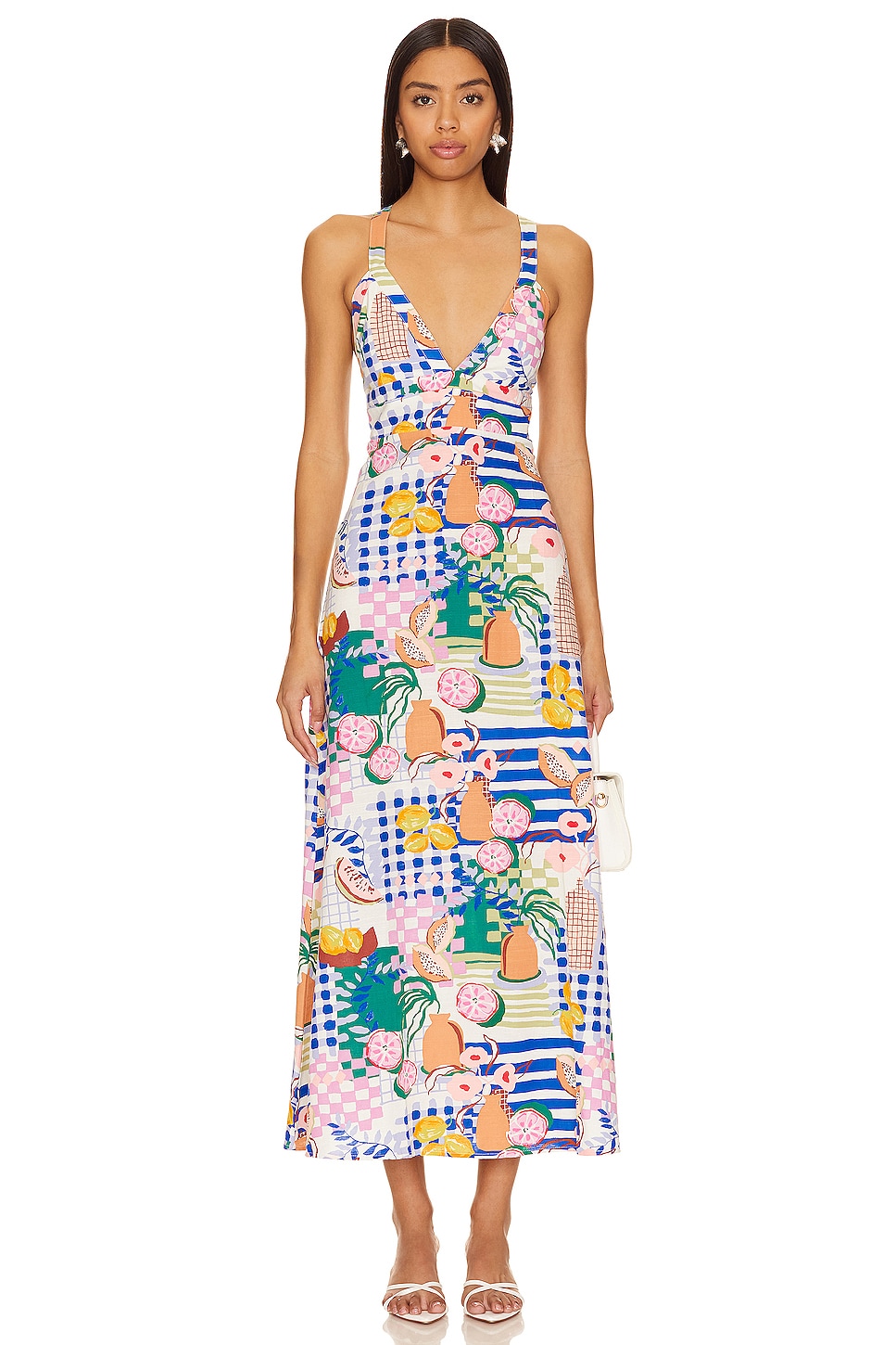Al Fresco Midi Dress - luluinthesky