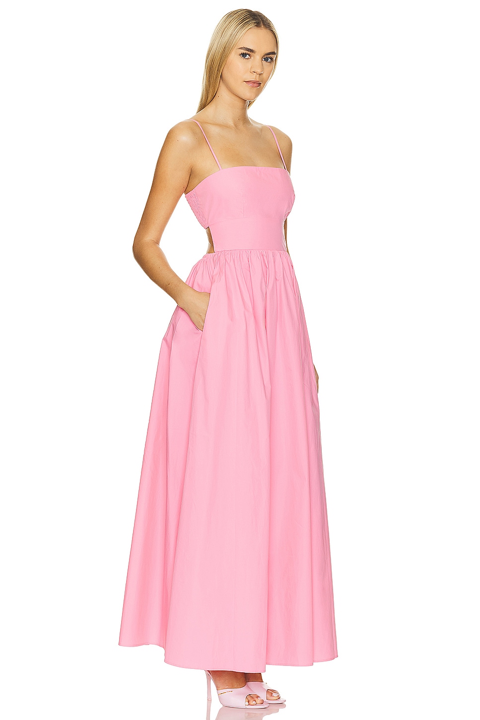 Open Back Maxi Dress - luluinthesky