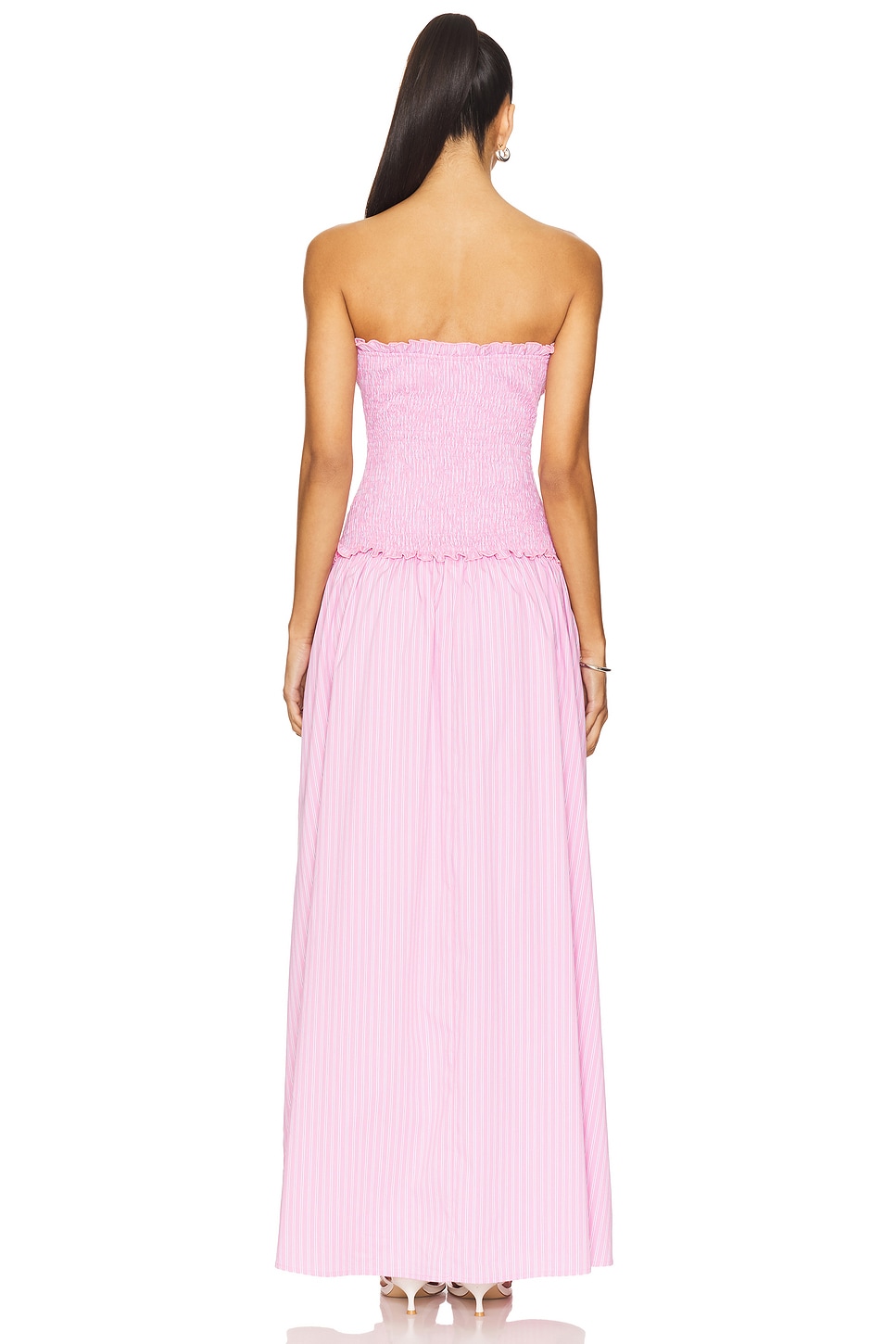 Izabella Strapless Maxi Dress - luluinthesky