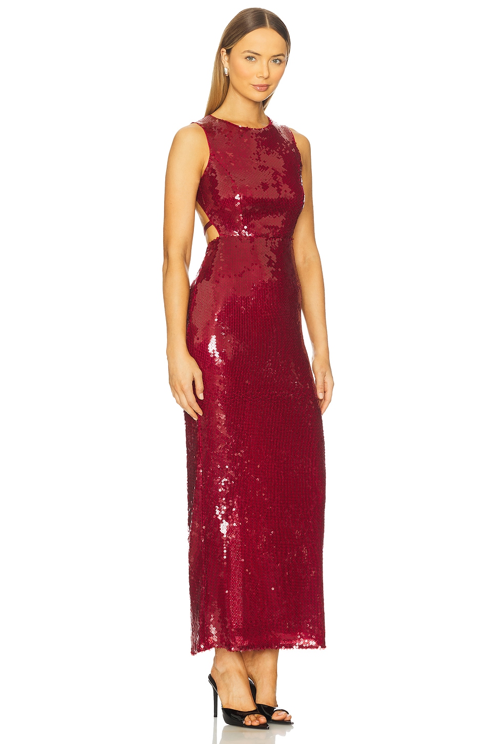 x REVOLVE X Revolve Portia Sequin Maxi Dress - luluinthesky