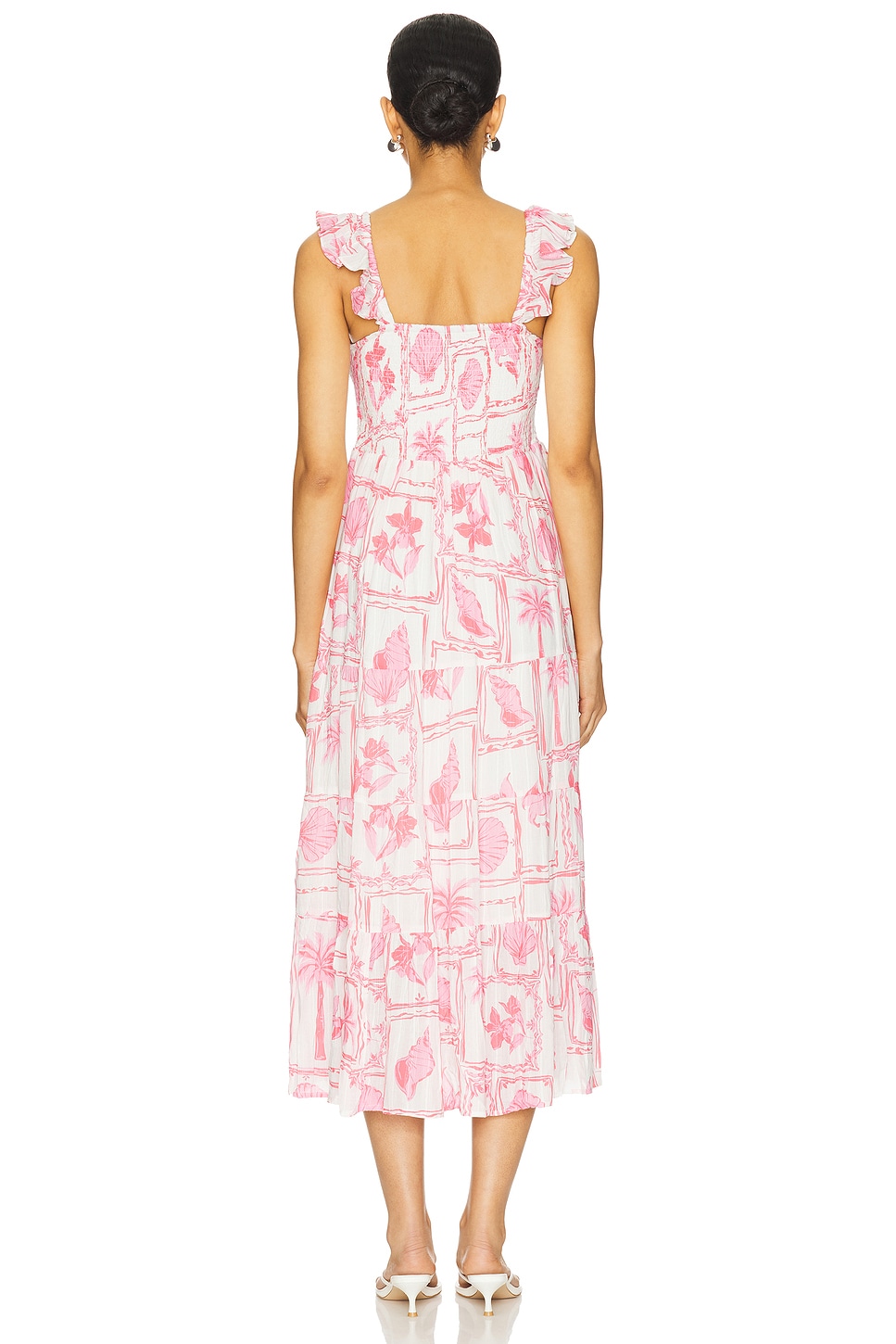 Bria Frill Midi Dress - luluinthesky