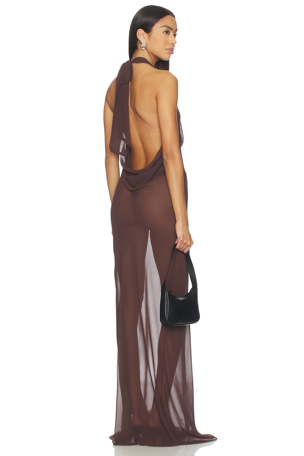 Halterneck Maxi Dress - luluinthesky