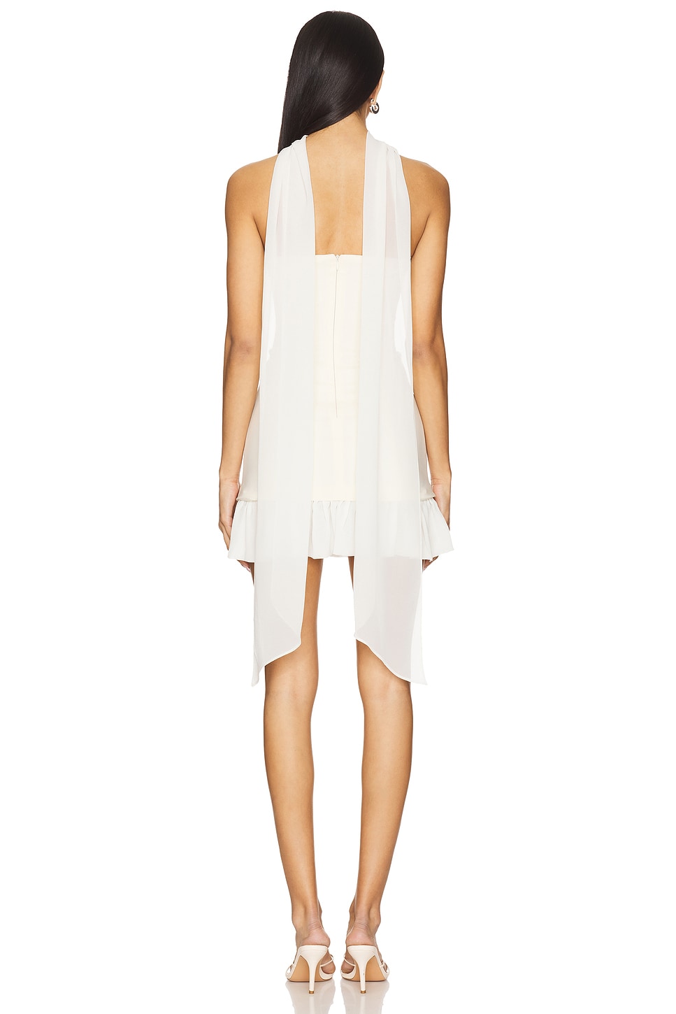 x REVOLVE Alice Mini Dress in White - luluinthesky