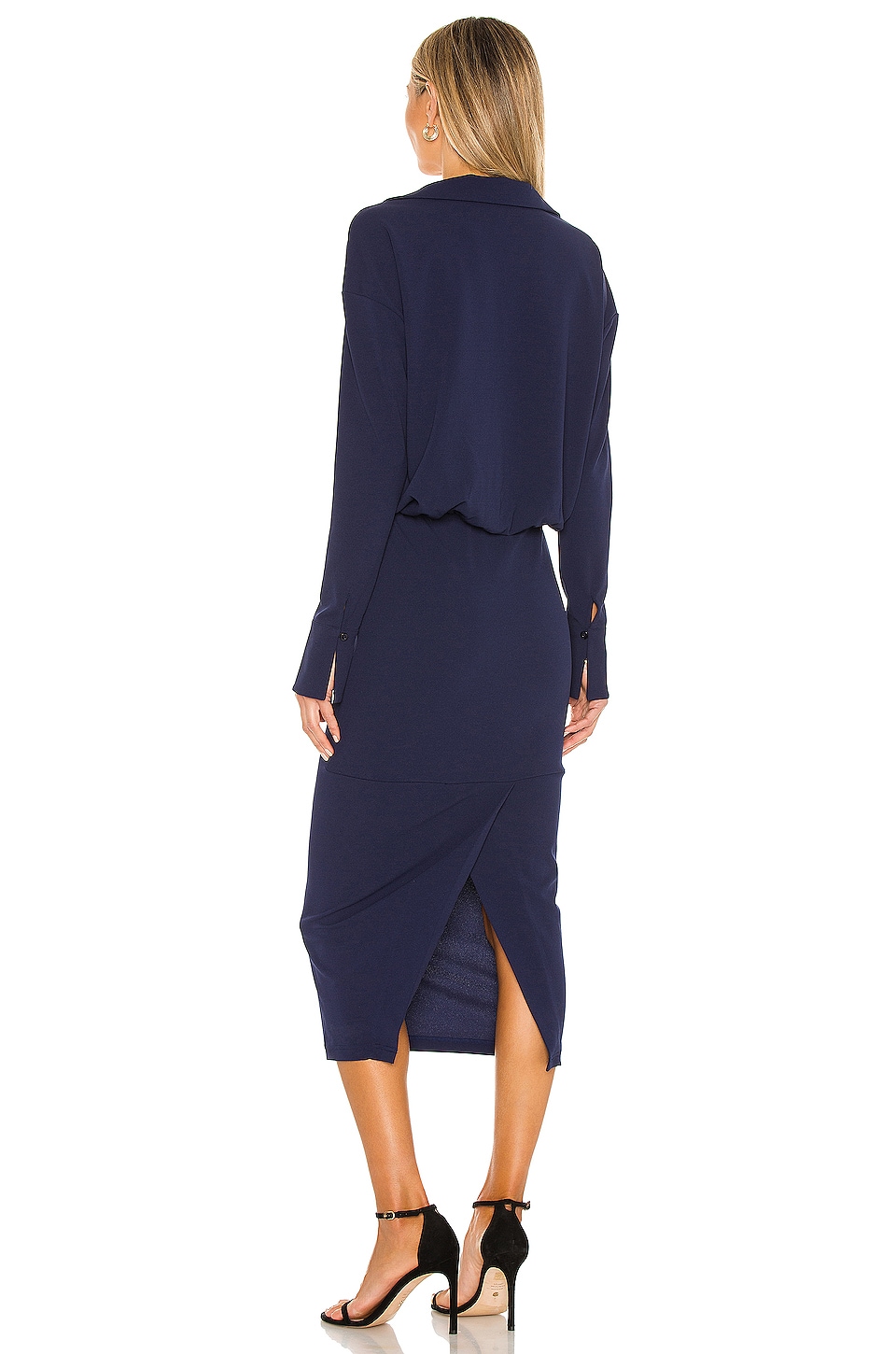 Collared Drop Waist Dress - luluinthesky