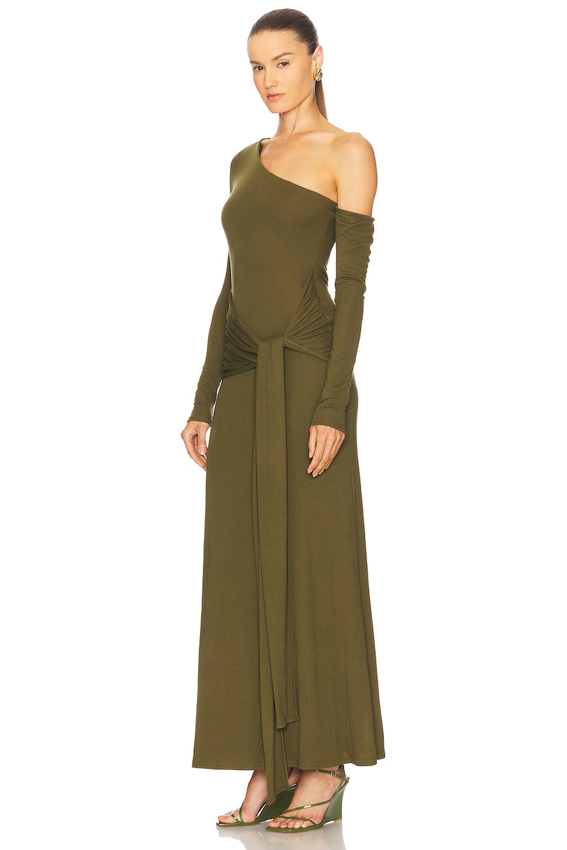Bianca One Shoulder Maxi Dress - luluinthesky