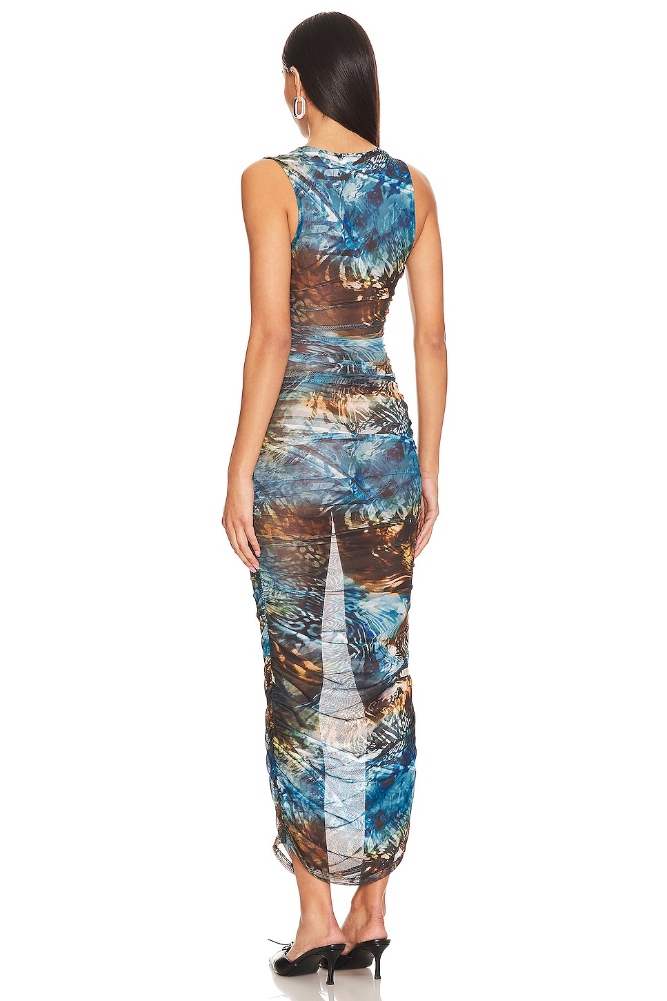 Delara Ruched Dress - luluinthesky