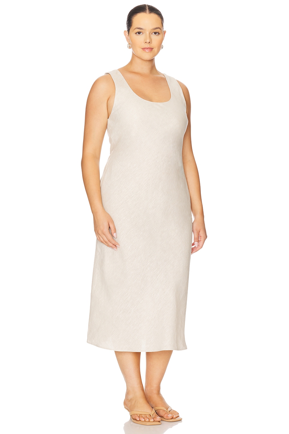 by Marianna Eula Linen Midi Dress - luluinthesky