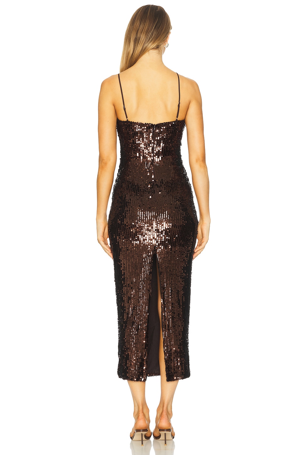 Anette Sequin Midi Dress - luluinthesky