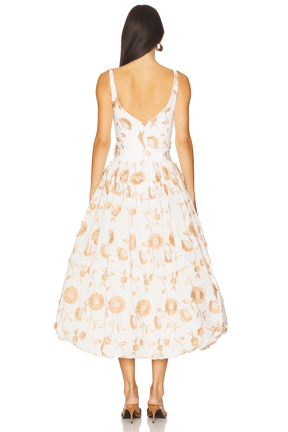 Botanical Midi Dress - luluinthesky