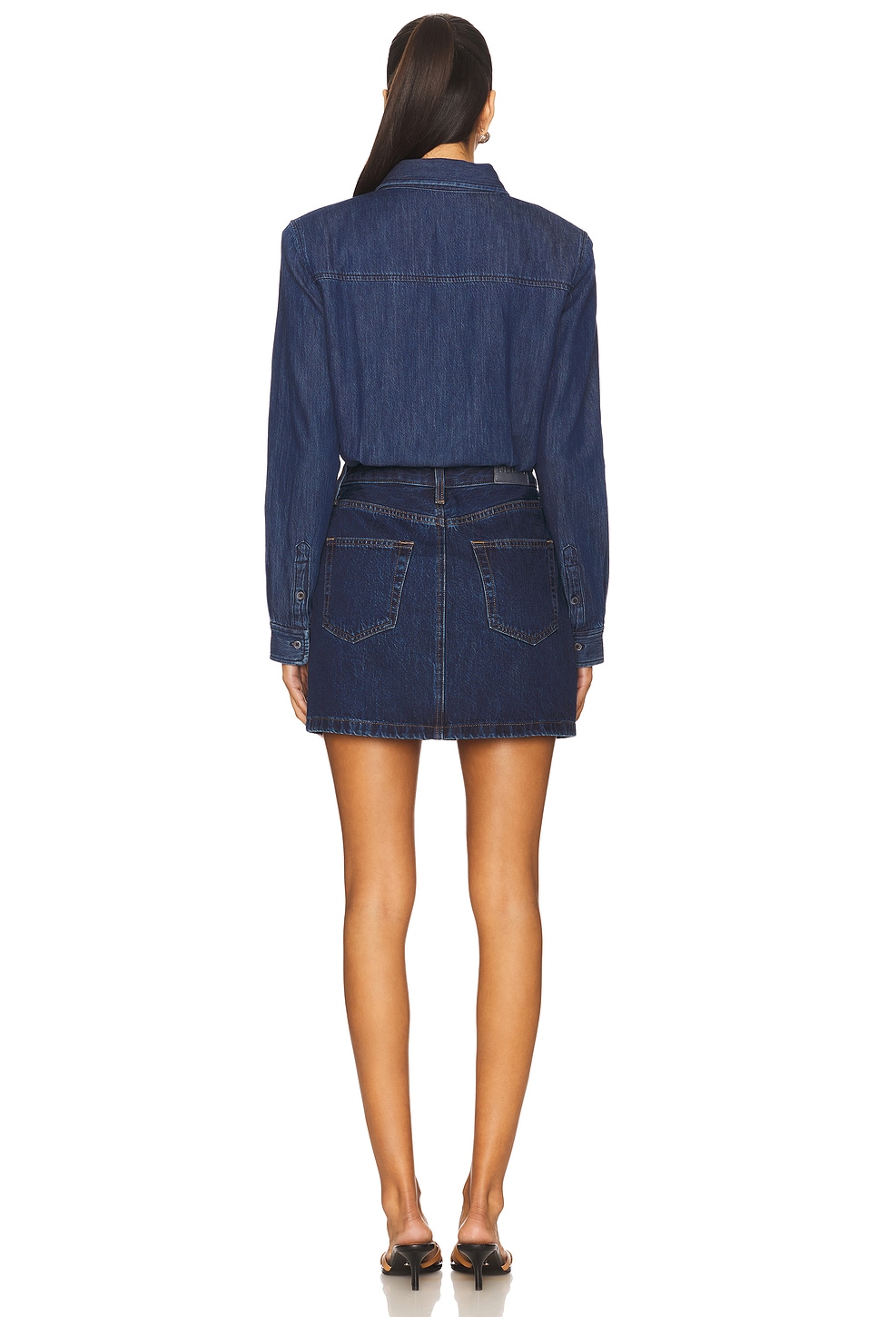 Pixie Mix Media Mini Dress - luluinthesky