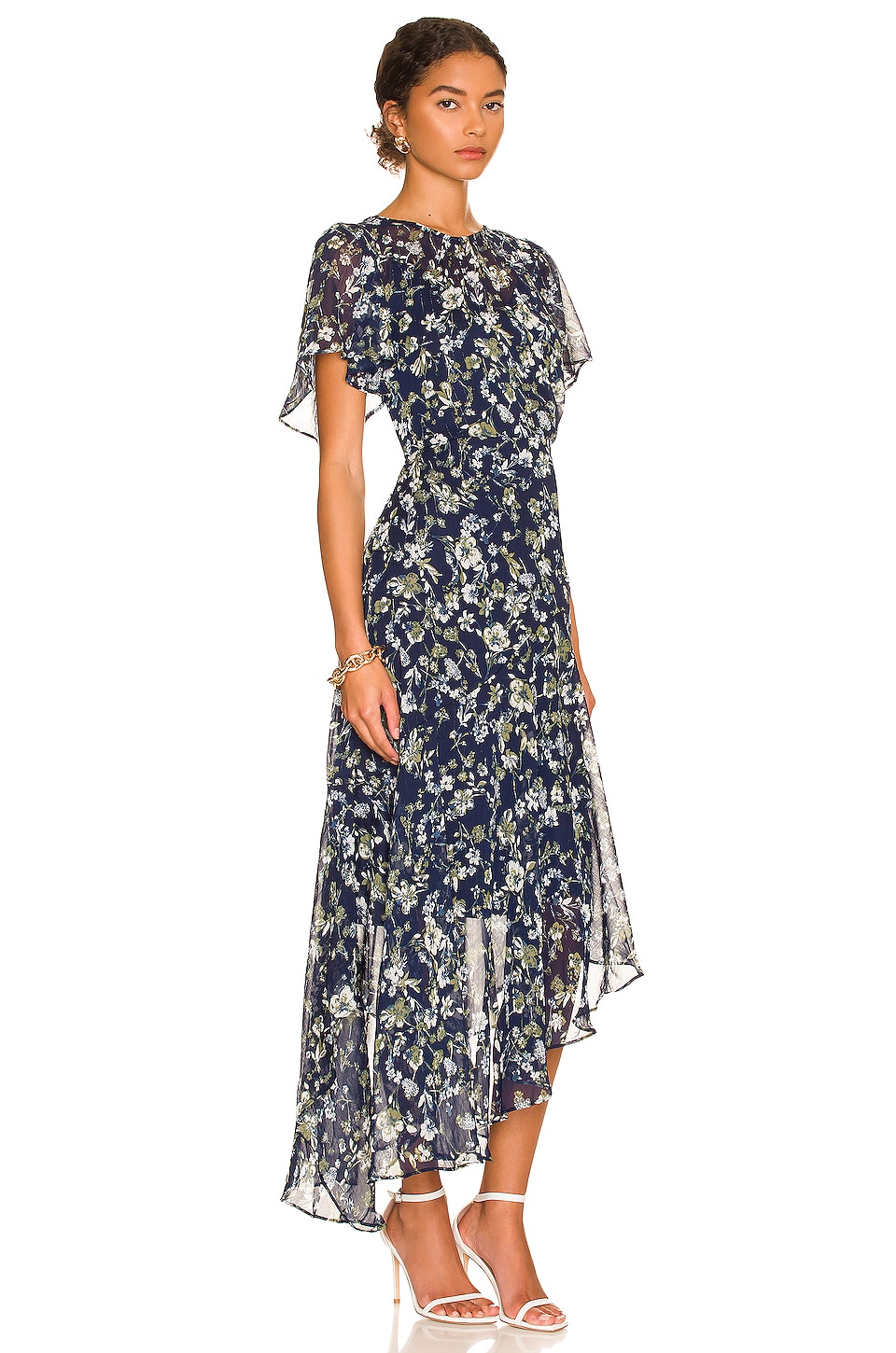 Flutter Sleeve Maxi Dress - luluinthesky