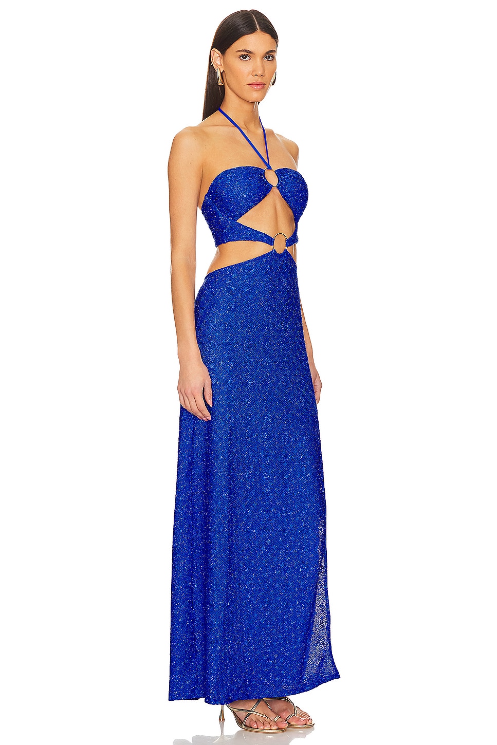 Brilla Double Loop Long Dress - luluinthesky