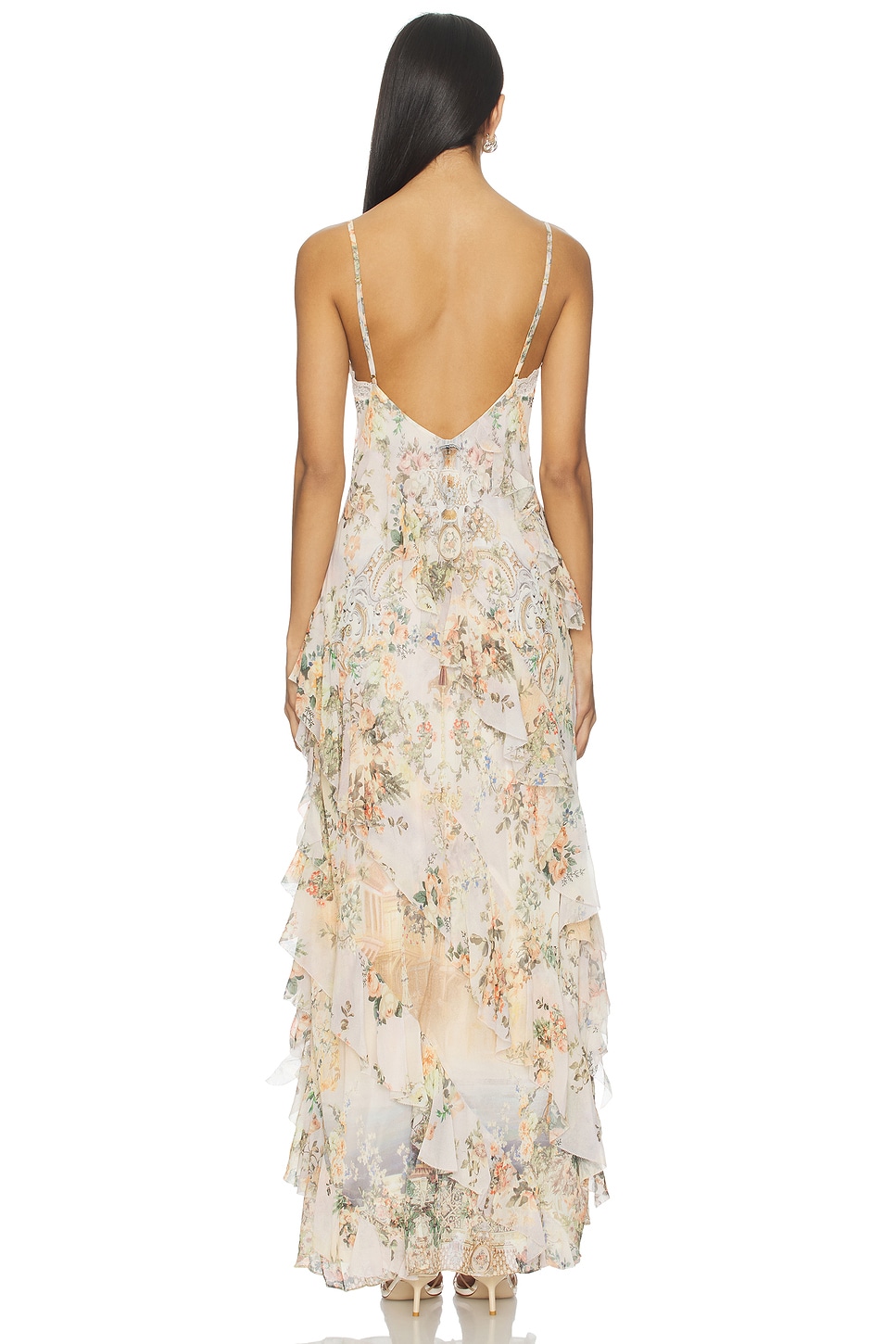 Ruffle Slip Dress - luluinthesky