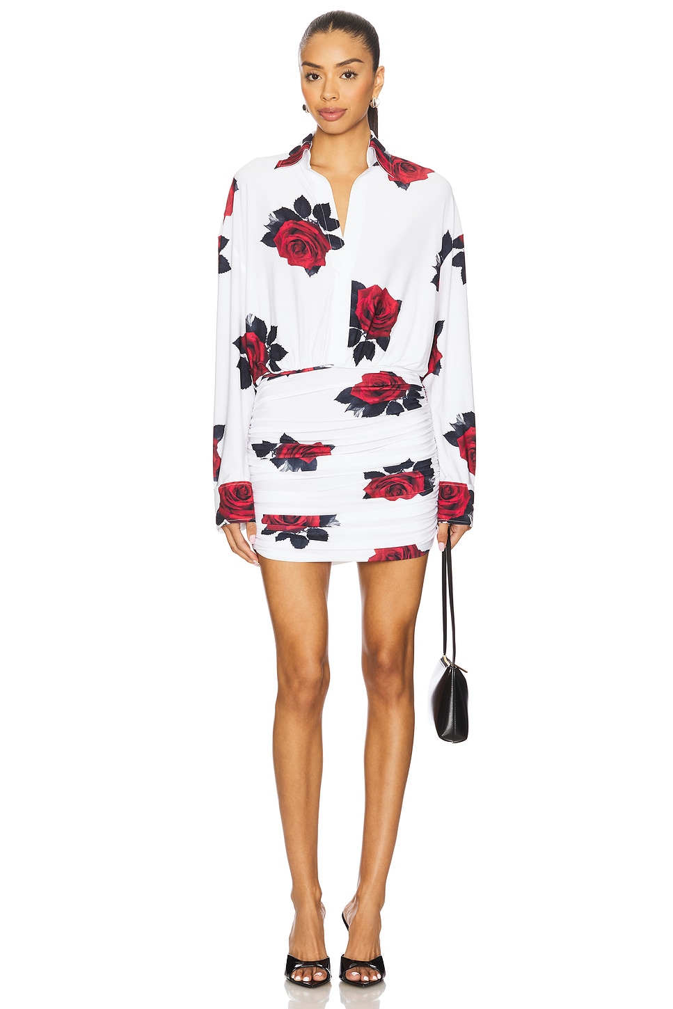 Boyfriend Neck Mini Dress - luluinthesky