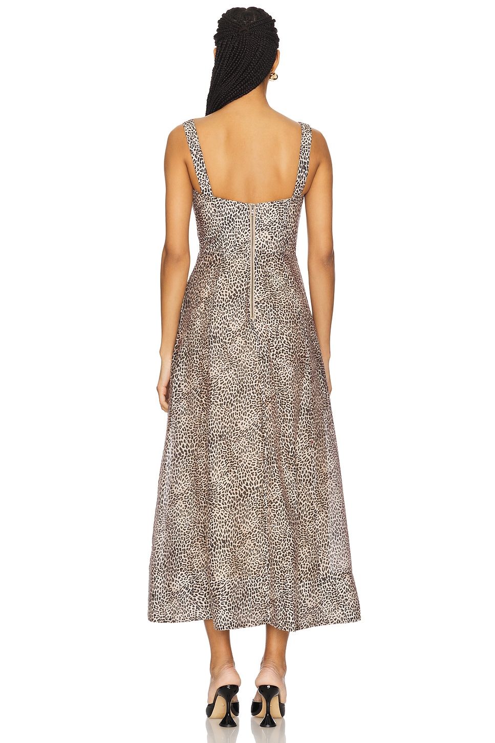 Lilah Corset Midi Dress - luluinthesky