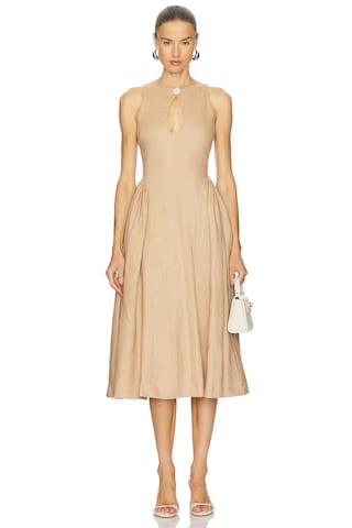 Seina Midi Dress - luluinthesky