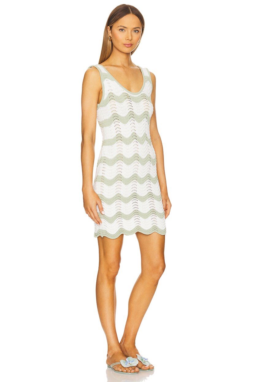 Jayden Crochet Wave Mini Dress - luluinthesky