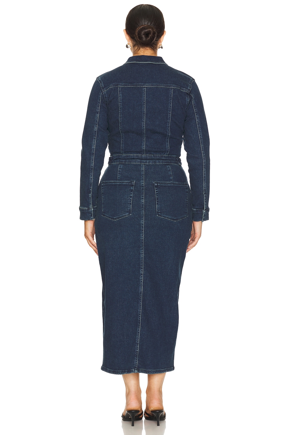 Fit For Success Long Sleeve Midi Dress - luluinthesky