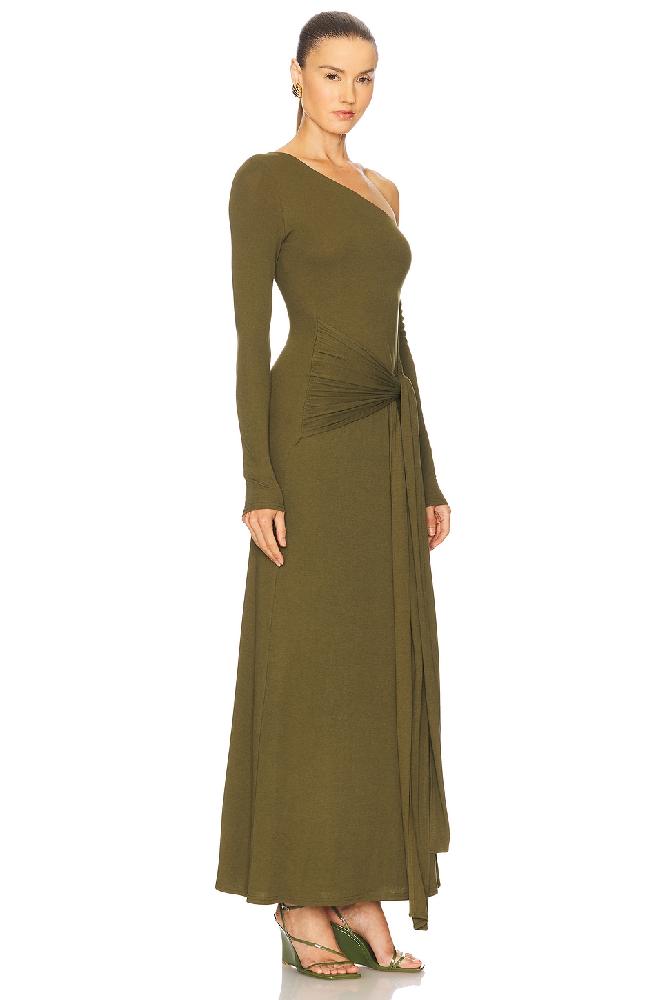 Bianca One Shoulder Maxi Dress - luluinthesky