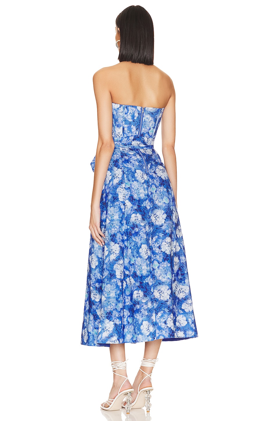 Vibrant Floral Midi Dress - luluinthesky