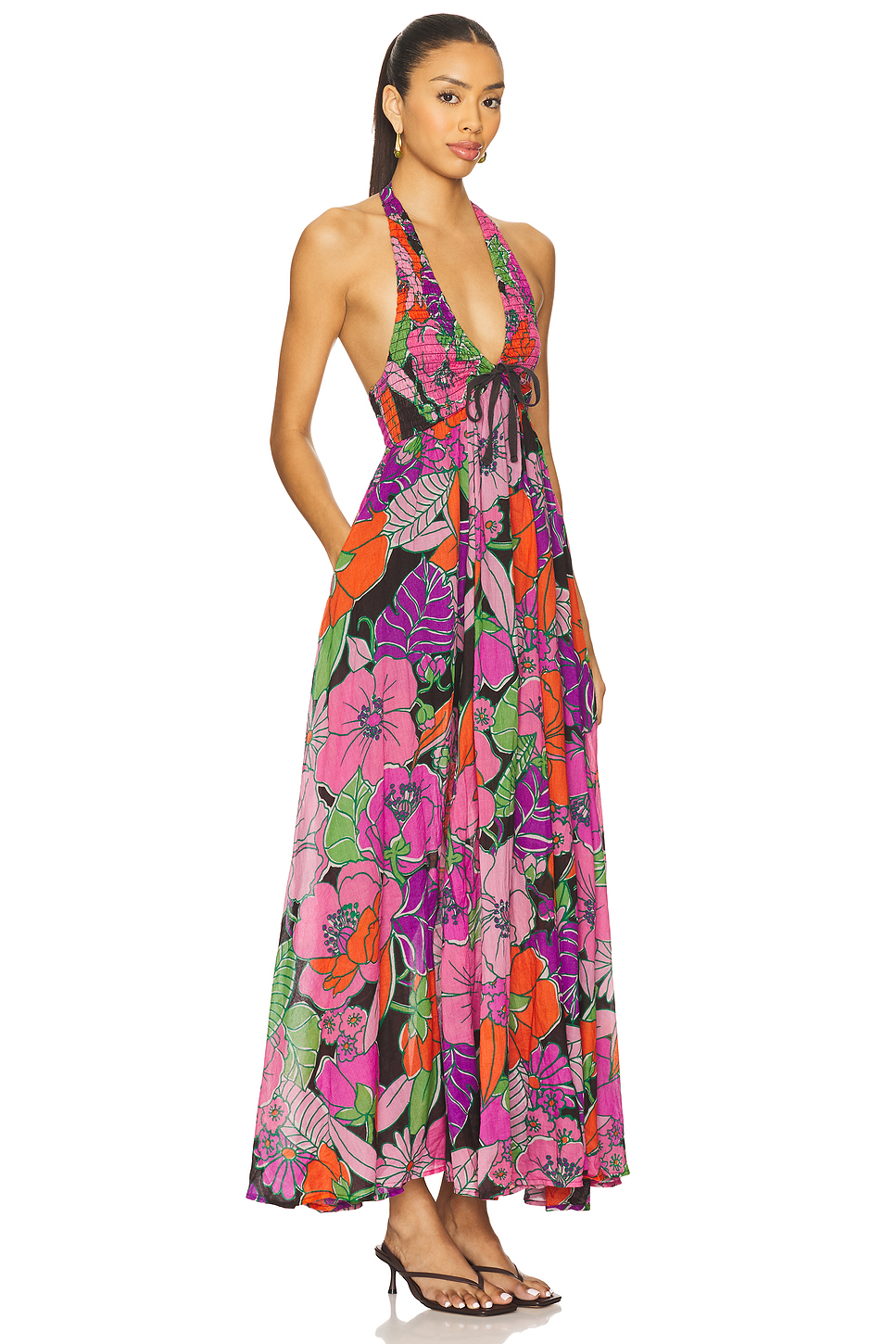x REVOLVE Baysides Florals Maxi Dress - luluinthesky