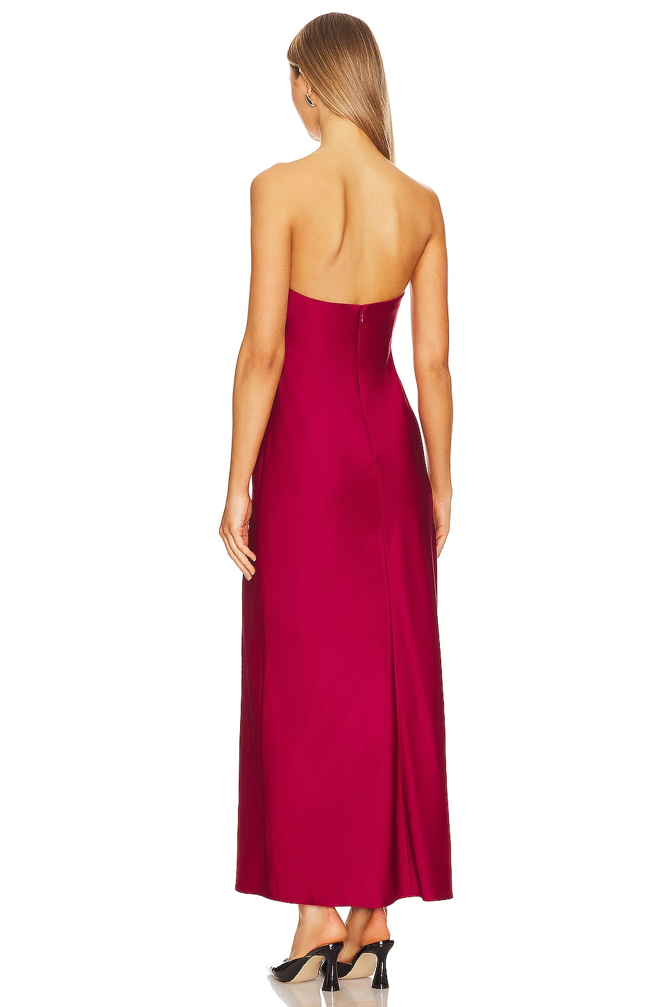 Esme Strapless Maxi Dress - luluinthesky