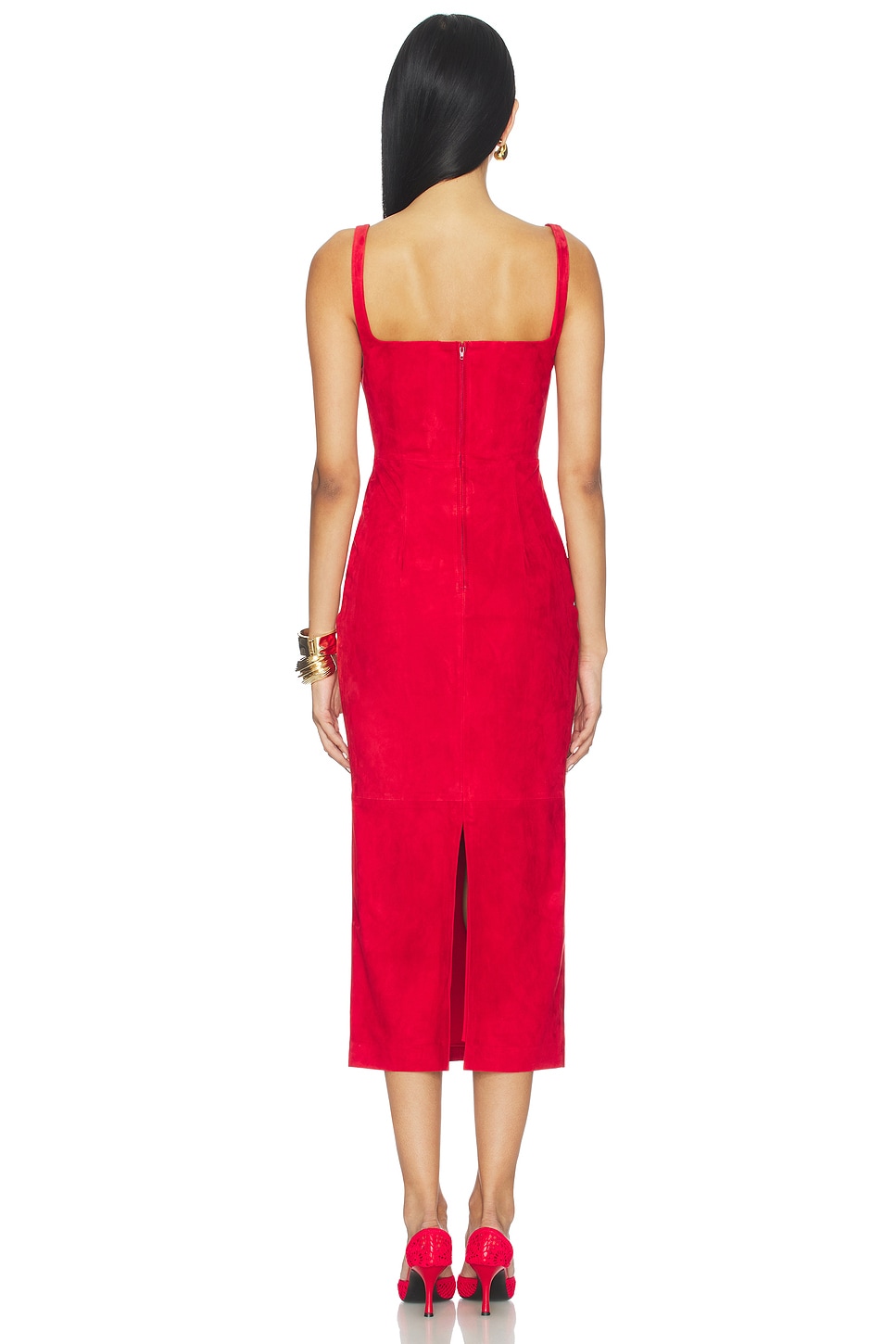 Singlet Suede Dress - luluinthesky