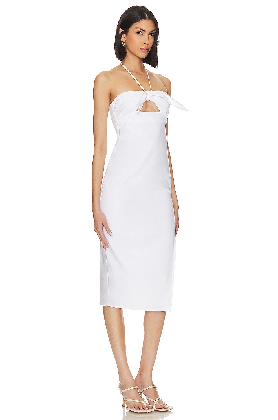 x Jetset Christina Olive Midi Dress - luluinthesky