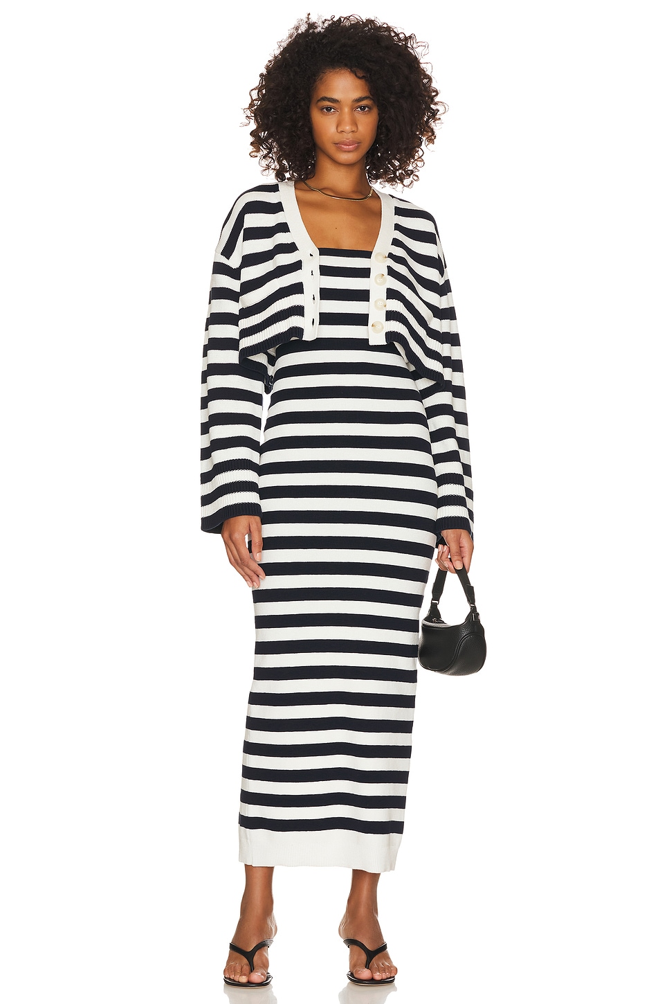 Paricia Striped Tube Maxi Dress - luluinthesky