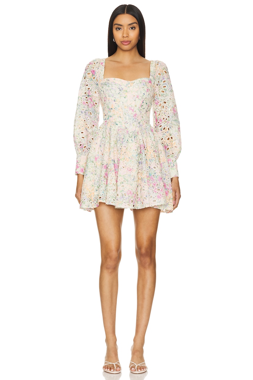 Lila Flounce Dress - luluinthesky