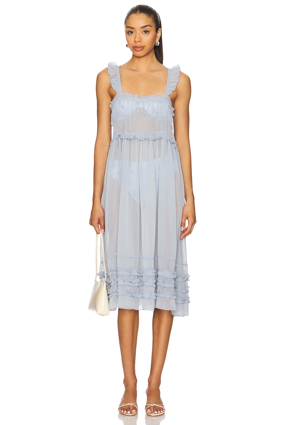 Moon Phase Midi Dress - luluinthesky