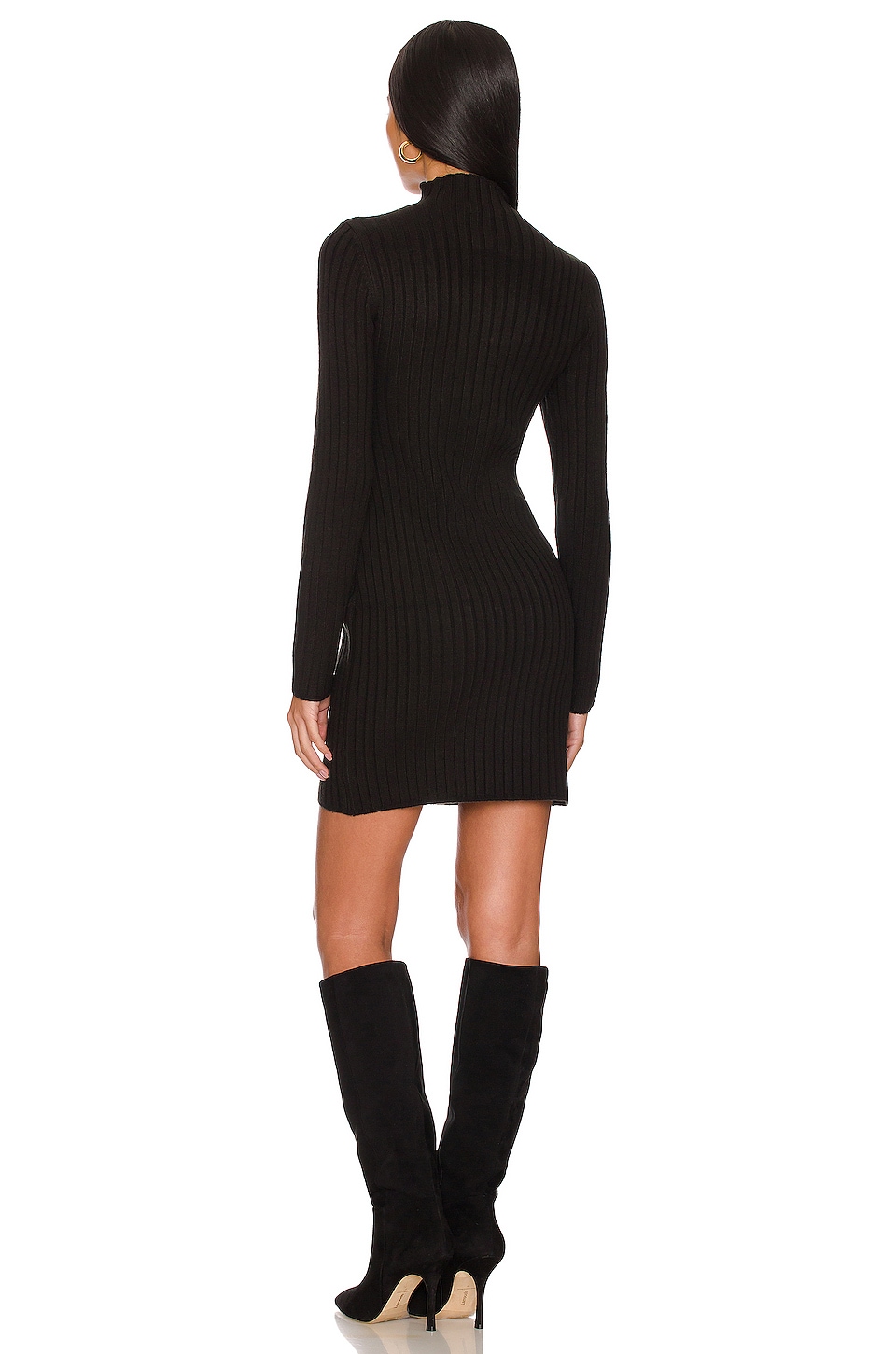 Turtleneck Midi Dress - luluinthesky