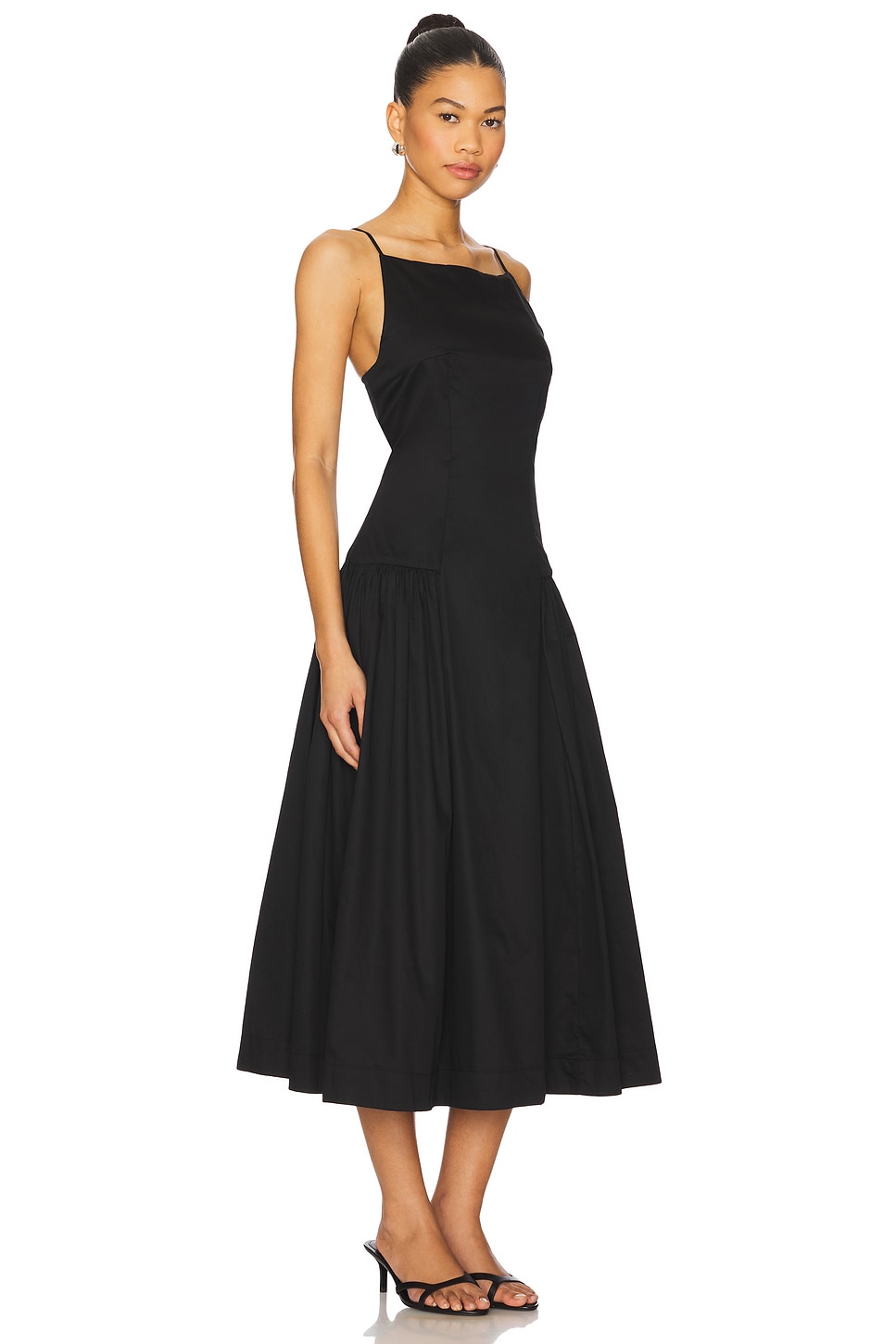 Drop Waist High Neck Dress - luluinthesky