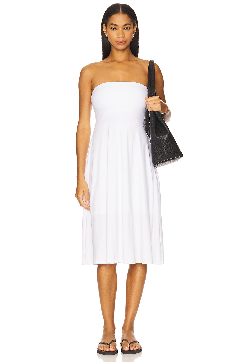 Featherweight Strapless Dress - luluinthesky