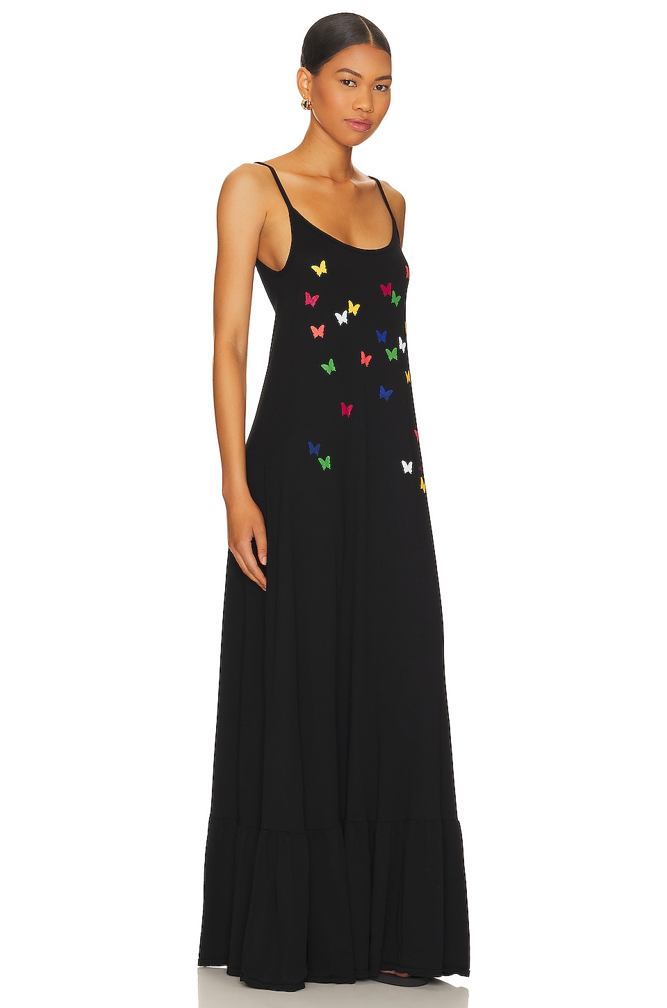 Beatrix Mini Butterflies Maxi Dress - luluinthesky