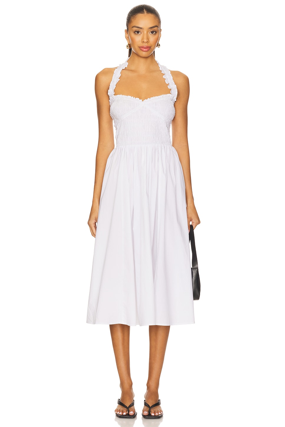 x Yhasmina Ferrara Alexis Midi Dress - luluinthesky