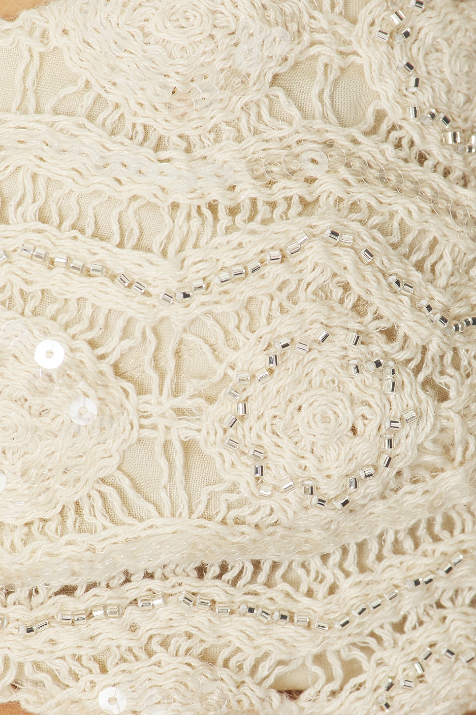 Crochet Bloom Cut Out Mini Dress - luluinthesky