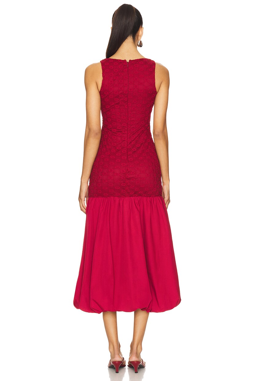 x REVOLVE Melody Lace Poplin Maxi Dress - luluinthesky