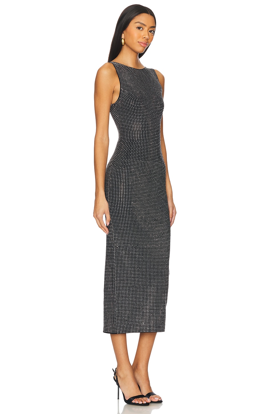 Crystal High Neck Dress - luluinthesky