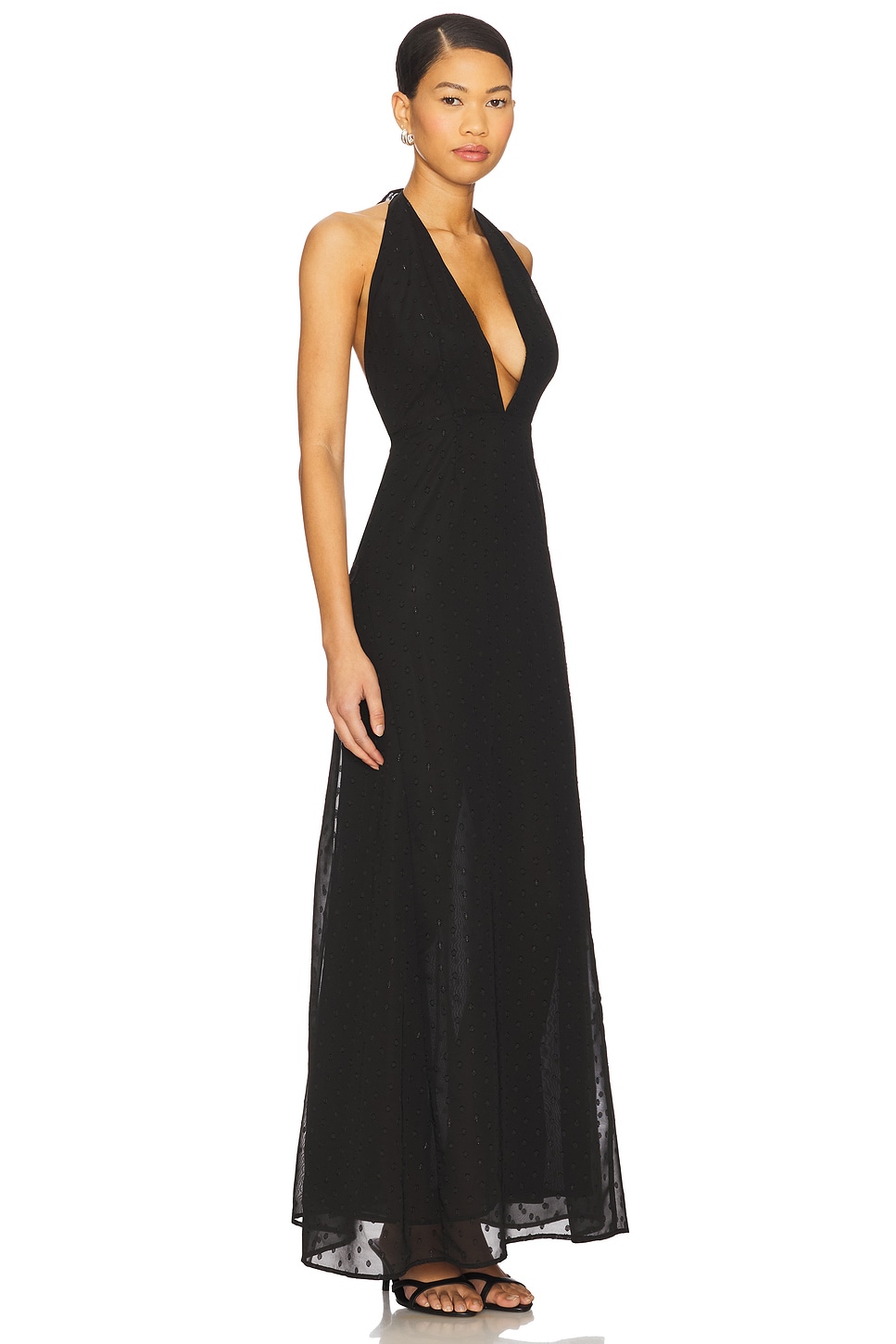 Odenah Clip Dot Dress - luluinthesky