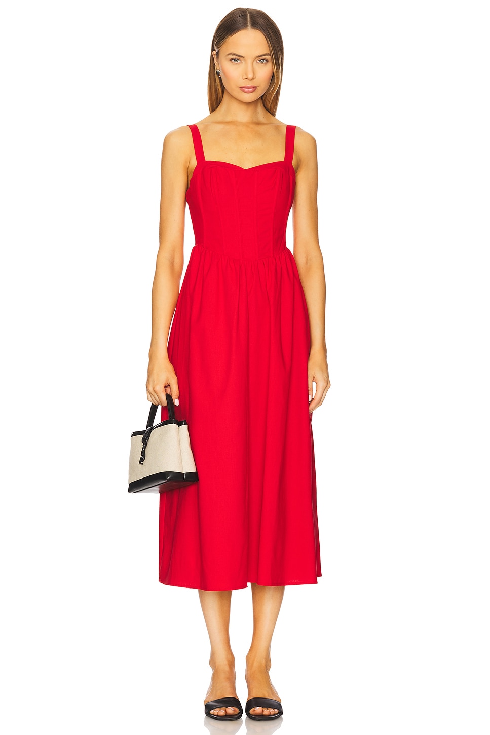 Structured Linen Dress - luluinthesky