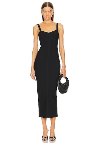 x REVOLVE Amyra Bandage Midi Dress - luluinthesky