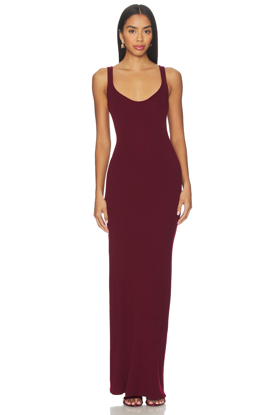 Aura Rib Maxi Dress - luluinthesky