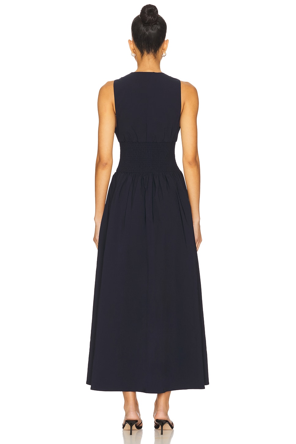 Button Front Scallop Dress - luluinthesky