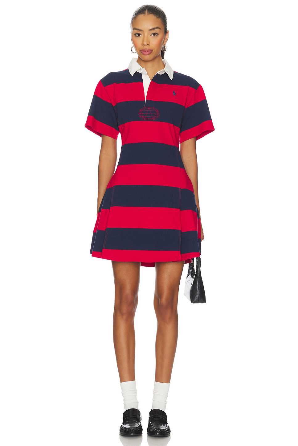 Striped Cotton Jersey Rugby Dress - luluinthesky