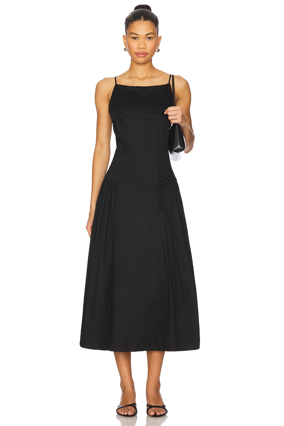 Drop Waist High Neck Dress - luluinthesky