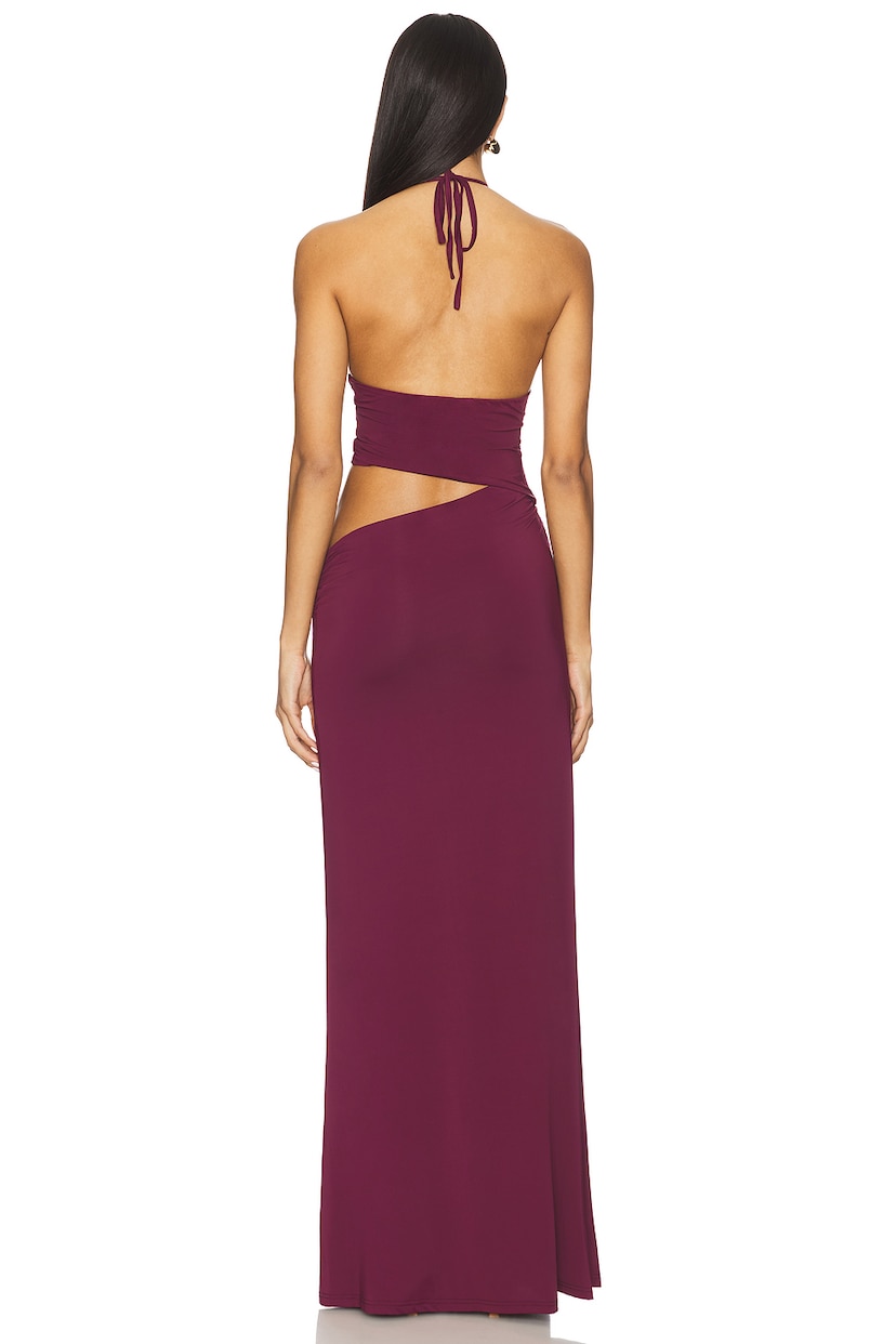 Lumia Halter Maxi Dress - luluinthesky