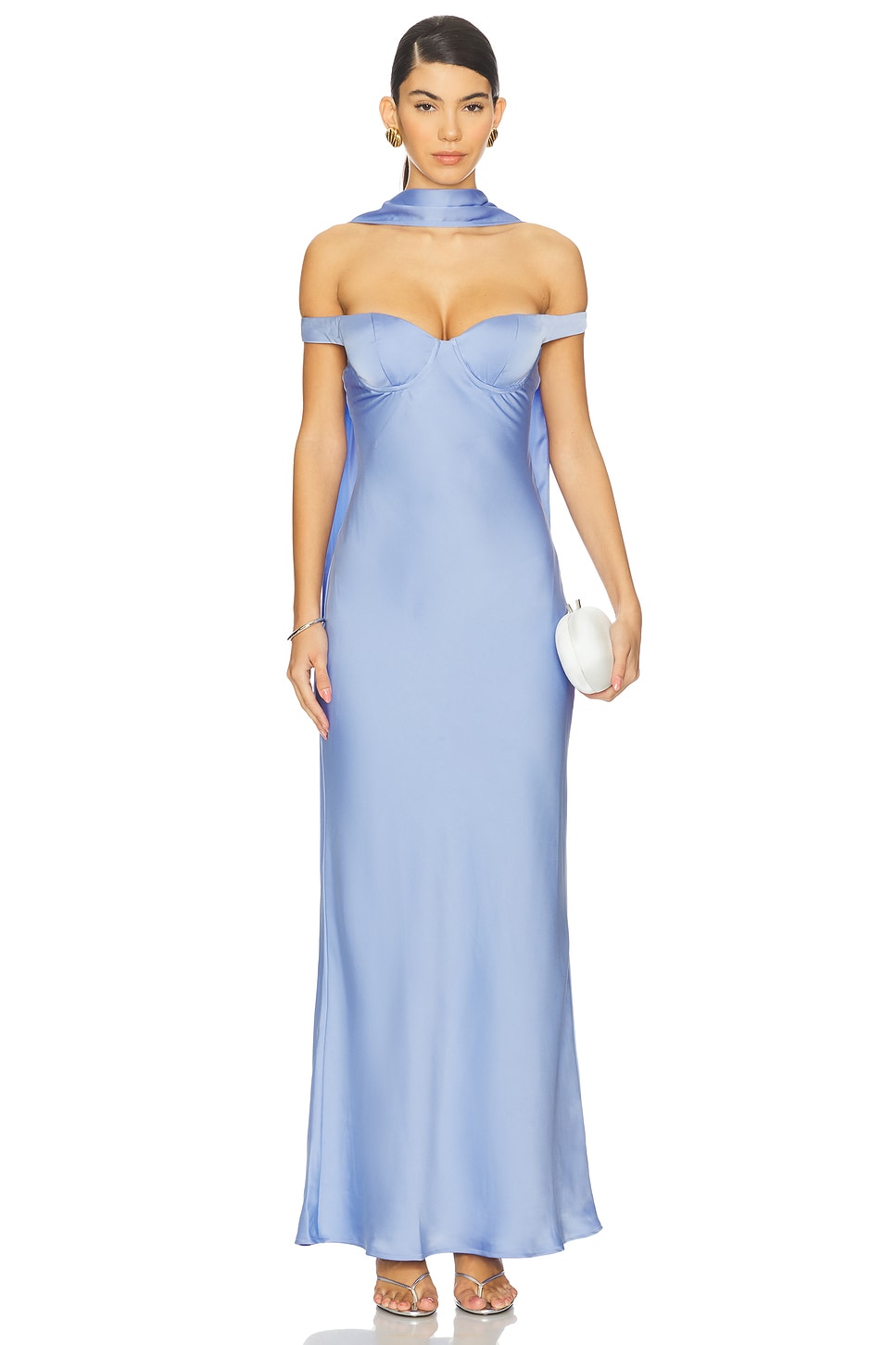 Raphaella Off Shoulder Maxi Dress - luluinthesky